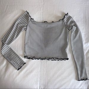 Off the shoulder top